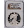 Image 1 : 2012-S $1.00 AMERICAN SILVER EAGLE, NGC PROOF-69 ULTRA CAMEO