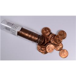 ROLL (50) LINCOLN (WHEAT) CENTS CH BU
