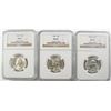 Image 1 : 1943-D WASHINGTON QUARTER NGC AU-55, 1944 WASHINGTON QUARTER NGC MS-62 & 1944-D