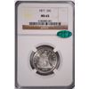 Image 1 : 1877 SEATED LIBERTY QUARTER, NGC  MS-65 WITH CAC! ABSOLUTELY STUNNING LOOKS PL!!