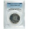 Image 1 : 1962 FRANKLIN HALF DOLLAR, PCGS PROOF-66 CAMEO!
