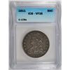 Image 1 : 1811 CAPPED BUST HALF DOLLAR O-108 A, ICG VF-35