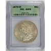 Image 1 : 1879-CC MORGAN SILVER DOLLAR, ICG AU-53  KEY DATE!