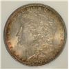 Image 2 : 1880 8/7 MORGAN SILVER DOLLAR, HOT-50 VAM-11 "CHECK MARK" NGC MS-63