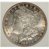 Image 2 : 1880 8/7-O TOP-100 MORGAN SILVER DOLLAR, VAM-6A EAR & GOUGE, NGC MS-62