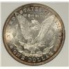 Image 3 : 1880 8/7-O TOP-100 MORGAN SILVER DOLLAR, VAM-6A EAR & GOUGE, NGC MS-62