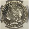 Image 2 : 1881-S MORGAN SILVER DOLLAR, NGC MS-64 PL