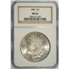Image 1 : 1882 MORGAN SILVER DOLLAR, NGC MS-65 BLAST WHITE!