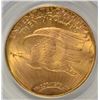 Image 3 : 1924 $20.00 ST GAUDENS GOLD, PCGS MS-63  OLD GREEN HOLDER