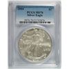 Image 1 : 2004 AMERICAN SILVER EAGLE, PCGS MS-70 PERFECT
