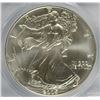 Image 2 : 2005 AMERICAN SILVER EAGLE, PCGS MS-70 RARE LISTS IN PCGS PRICE GUIDE AT $700.00
