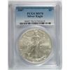 Image 1 : 2007 AMERICAN SILVER EAGLE, PCGS MS-70 PERFECT!