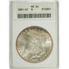Image 1 : 1881-CC MORGAN DOLLAR ANACS MS-64