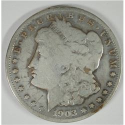 1903-S MORGAN DOLLAR AG