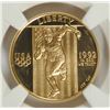 Image 2 : 1992-W $5 PROOF GOLD COMMEN (OLYMPIC) NGC PR-69 UC