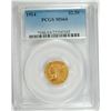 Image 1 : 1914 $2.5 GOLD INDIAN PCGS MS-64 (GS BID=$6,800)