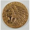 Image 1 : 1912-S $5 GOLD INDIAN XF/AU (HARD DATE TO FIND)