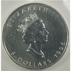 1996 1 OZT .9999 FS CANADA MAPLE LEAF