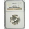 Image 1 : 1945-D WASHINGTON QUARTER NGC MS-66