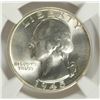 Image 2 : 1945-D WASHINGTON QUARTER NGC MS-66