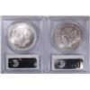 Image 2 : 2003 & 2004 AMERICAN SILVER EAGLES, PCGS MS-69