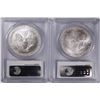 Image 2 : 2005 & 2006 AMERICAN SILVER EAGLES, PCGS MS-69