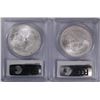 Image 2 : 2006 & 2007 AMERICAN SILVER EAGLES, PCGS MS-69