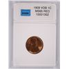 Image 1 : 1909 VDB LINCOLN CENT, CCGS MS-65 RED