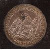 Image 2 : 1842 SEATED HALF DOLLAR, AU-53 NICE ORIGINAL COIN, DATE IS TRIPLE PUNCHED