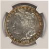 Image 2 : 1878 7TF REVERSE OF 1878 MORGAN SILVER DOLLAR, NGC MS-62 PL