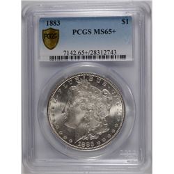 1883 MORGAN DOLLAR PCGS MS-65+