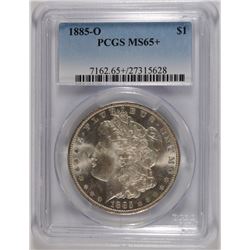 1885-O MORGAN DOLLAR PCGS MS-65+