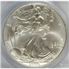 Image 2 : 2005 AMERICAN SILVER EAGLE, PCGS MS-70 RARE LISTS IN PCGS PRICE GUIDE AT $700.00