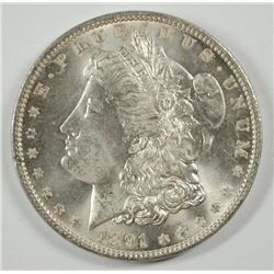 1891 MORGAN DOLLAR AU/BU
