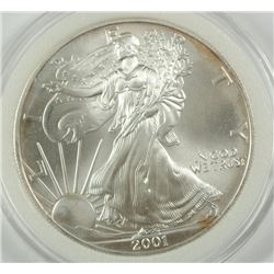 2001 SILVER AMERICAN EAGLE