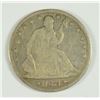 Image 1 : 1874 (WITH ARROWS) SEATED HALF DOLLAR VG/F