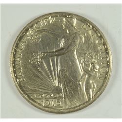 1915-S PAN PACIFIC COMMEN HALF DOLLAR AU/BU (TOUGH COIN)