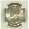 Image 2 : 1939 WASHINGTON QUARTER NGC MS-66