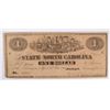 Image 1 : 1863 $1 STATE OF NORTH CAROLINA NOTE