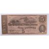 Image 1 : 1862 $5 CONFEDERATE STATES OF AMERICA NOTE (T-53) F/VF