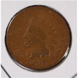 1868 INDIAN HEAD CENT G/VG