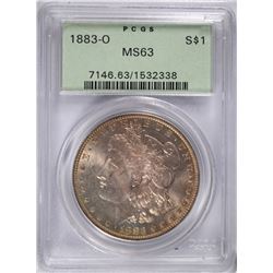 1883-O MORGAN DOLLAR PCGS MS-63 (OGH)