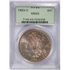 Image 1 : 1883-O MORGAN DOLLAR PCGS MS-63 (OGH)