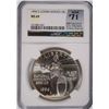 Image 1 : 1996-S COMMUNITY SERVICE COMMEN DOLLAR NGC MS-69 (RANK #71 100 GREATEST US MODER