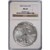 Image 1 : 2003 AMERICAN SILVER EAGLE, NGC MS-69
