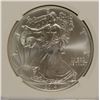 Image 2 : 2014 (S) AMERICAN SILVER EAGLE, NGC MS-70 EARLY RELEASES