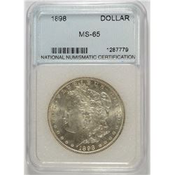 1898 MORGAN DOLLAR NNC MS-65