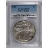 Image 1 : 2003 AMERICAN SILVER EAGLE, PCGS MS-70! PERFECT!