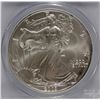 Image 2 : 2003 AMERICAN SILVER EAGLE, PCGS MS-70! PERFECT!