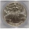 Image 2 : 2005 AMERICAN SILVER EAGLE, PCGS MS-70 RARE LISTS IN PCGS PRICE GUIDE AT $700.00